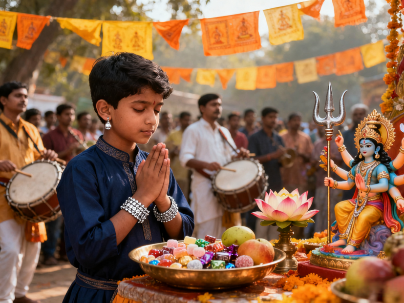 Durga Puja Festival Celebration