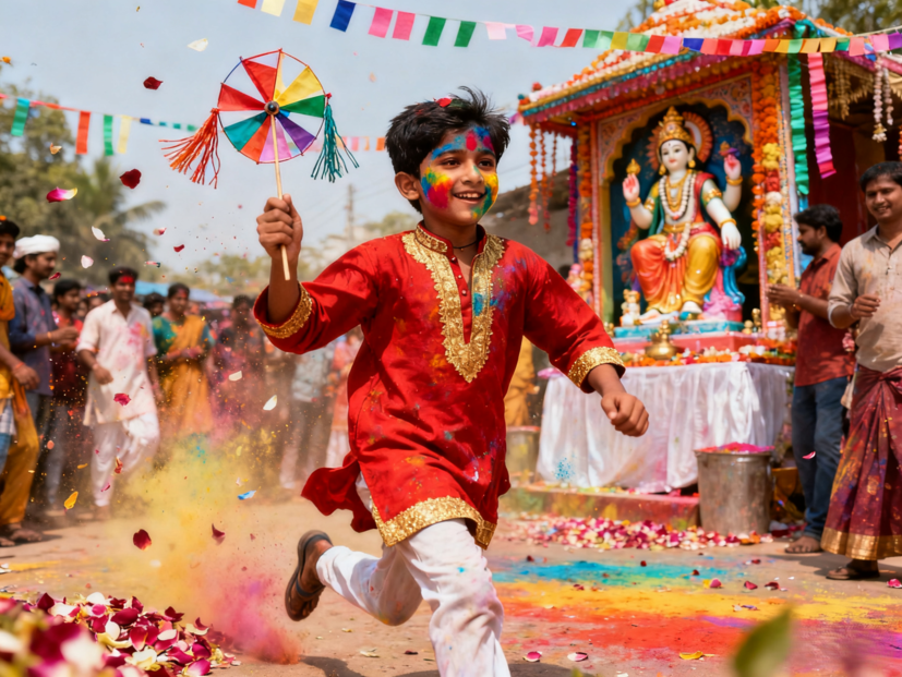 Durga Puja Festival AI Images