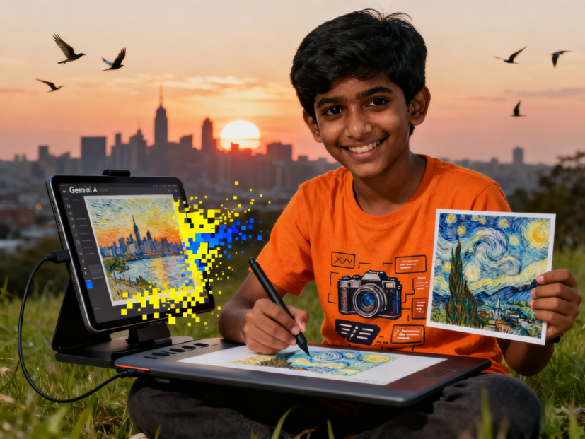 Gemini AI Photo Editor Prompt Boy - AI Photo Editor Generator