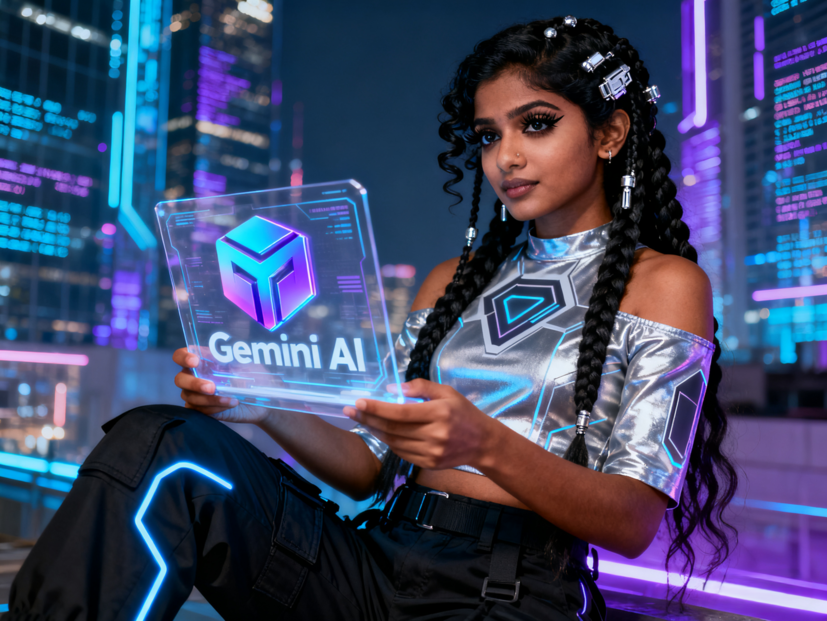 Gemini AI Photo Prompt Copy Paste for Girl - AI Photo Prompt Generator