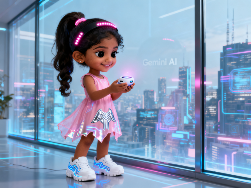 Gemini AI Photo Prompt Copy Paste for Girl Examples - AI Photo Prompt Generator