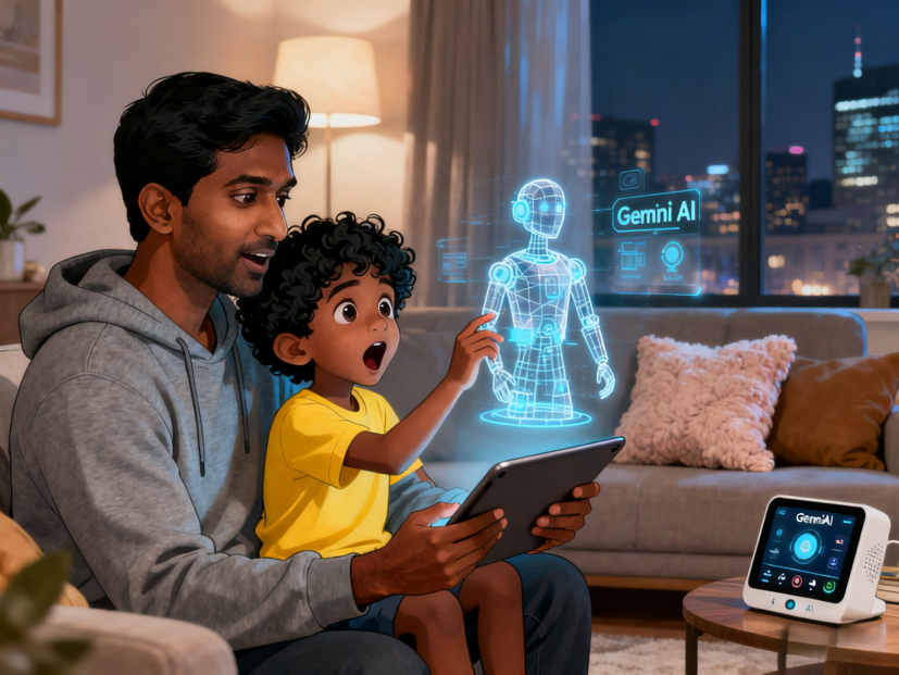 Father and Son AI Image Examples