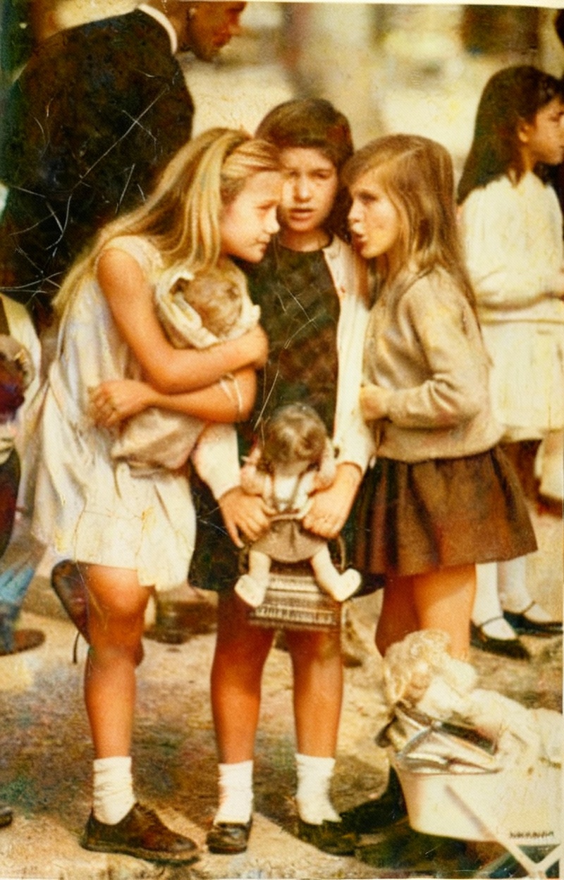 Restored and Colorized Photo - After AI Processing